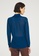 Sisley blue High Neck Sweater 911C7AA474BE8BGS_2