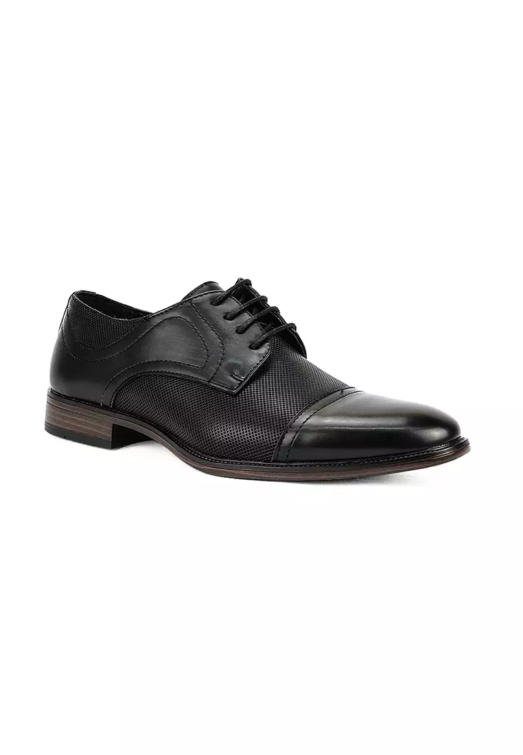 Discount on Mario D' boro Runway  shoes - SKU: Men's Formal With Lace Shoes Mw 24541 Black C45