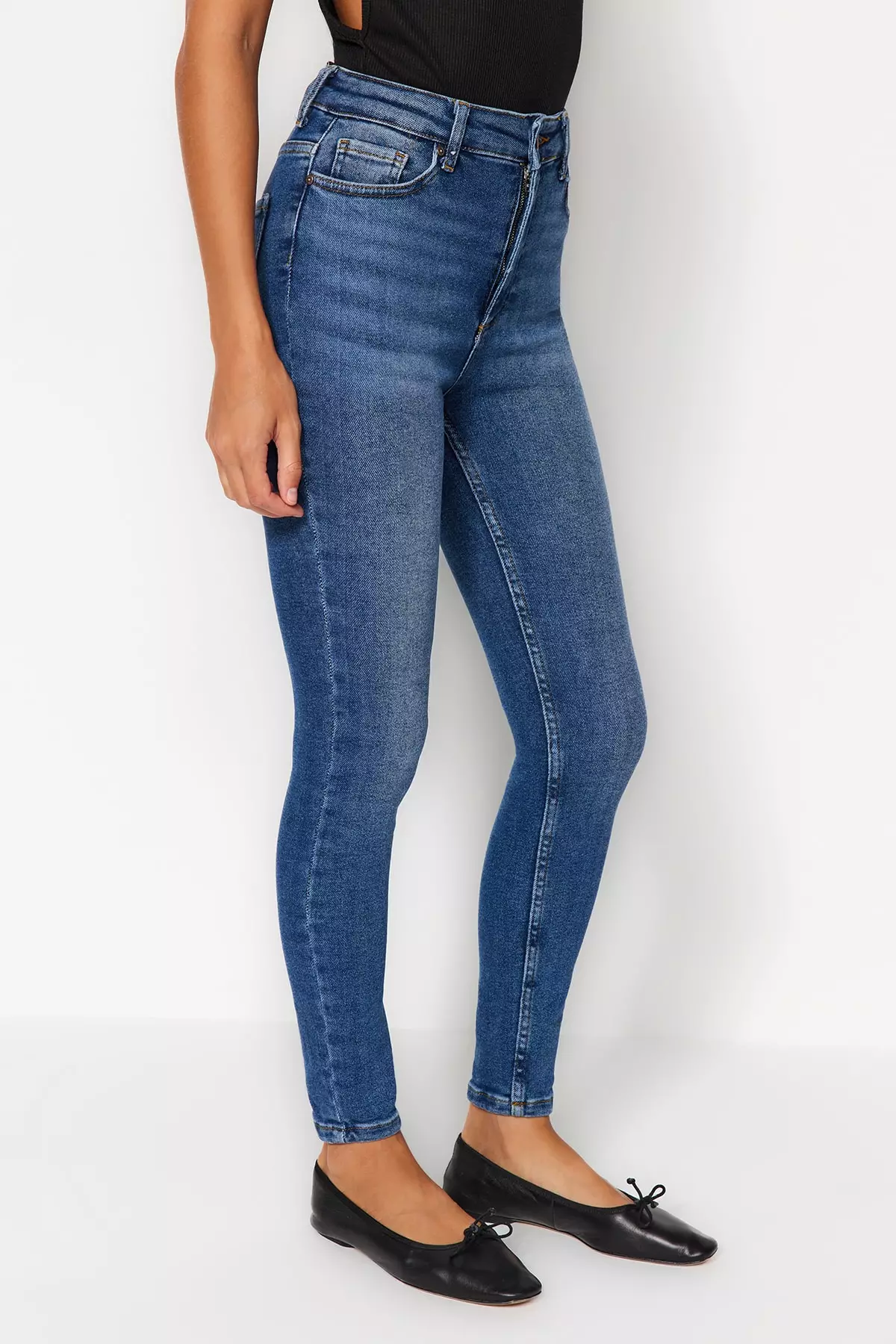 High Waist Skinny Jeans