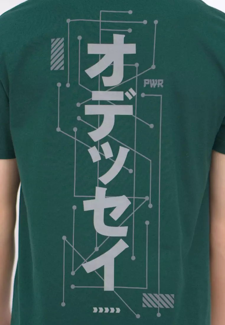 Ryusei Kaos Pria Odyssey Green
