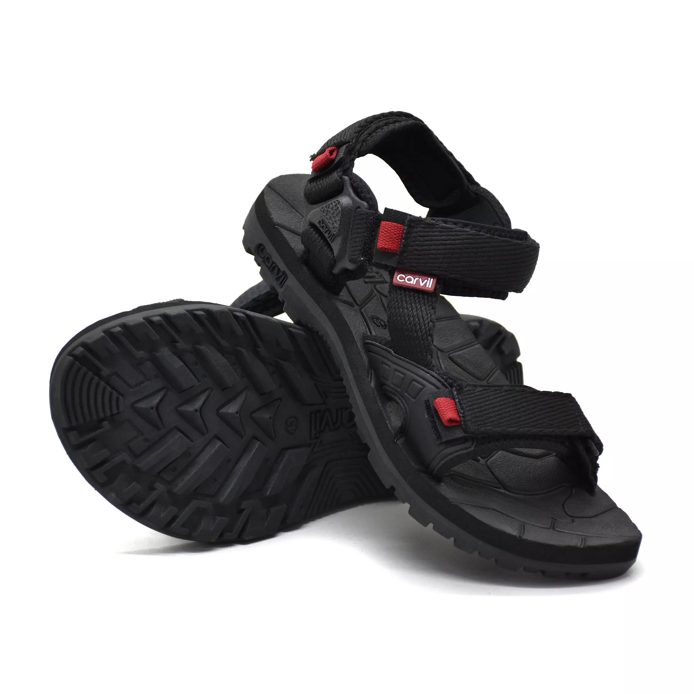 Carvil Sandal Gunung Pria Everest-GM Black/Red