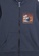 Jack & Jones navy Palm Sweat Junior Zip Hoodie 69056KA1A28426GS_3