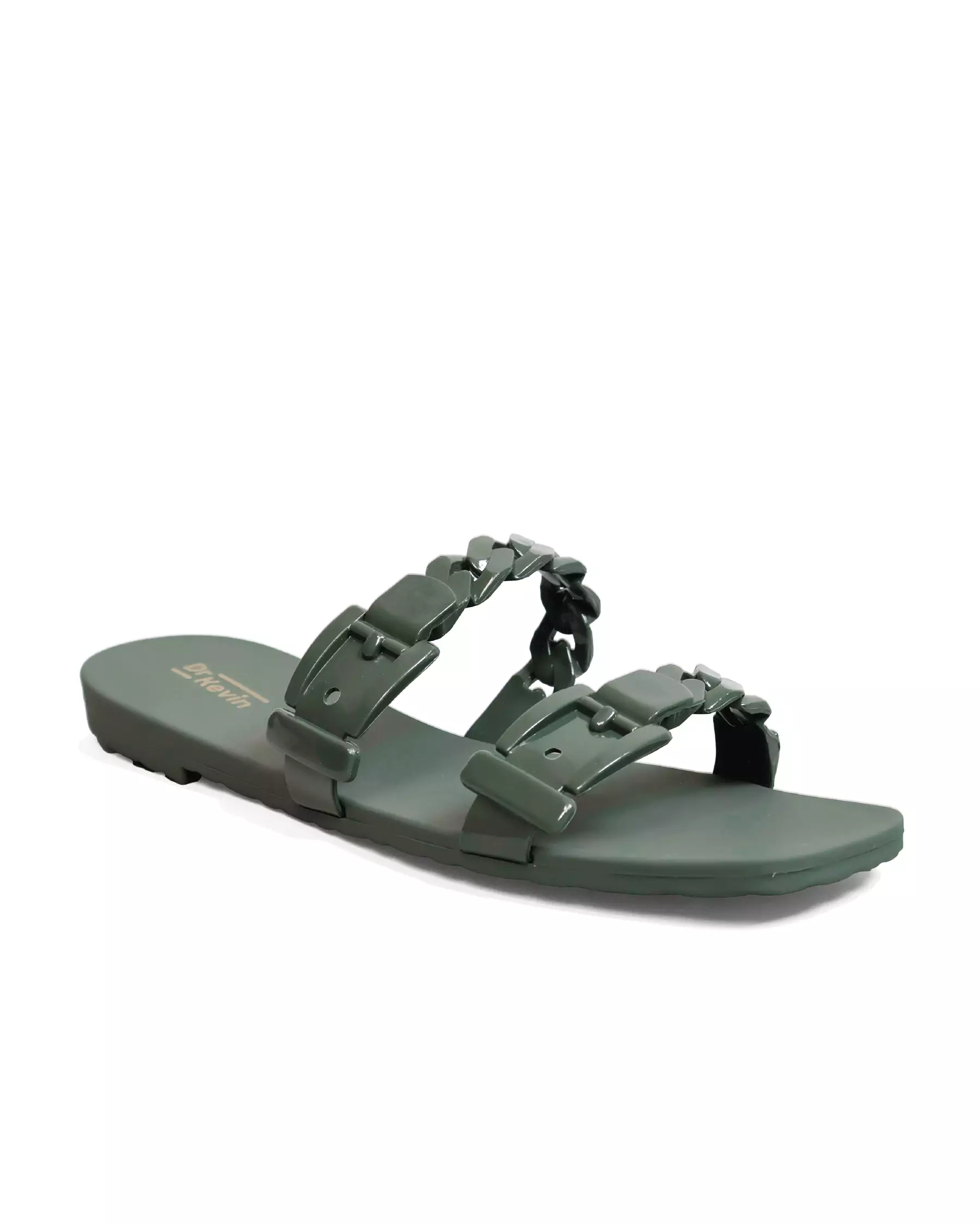 Dr. Kevin Sandal Selop Wanita Hak Rata Flat Sandal 571-201