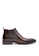Twenty Eight Shoes brown VANSA  Vintage Leather Elastic Boots  VSM-B601 F9E9ESHE8F03A8GS_2