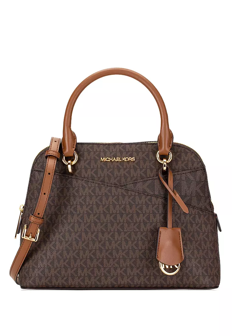 Buy MICHAEL KORS Michael Kors Emmy Large Dome Satchel Navy 2024