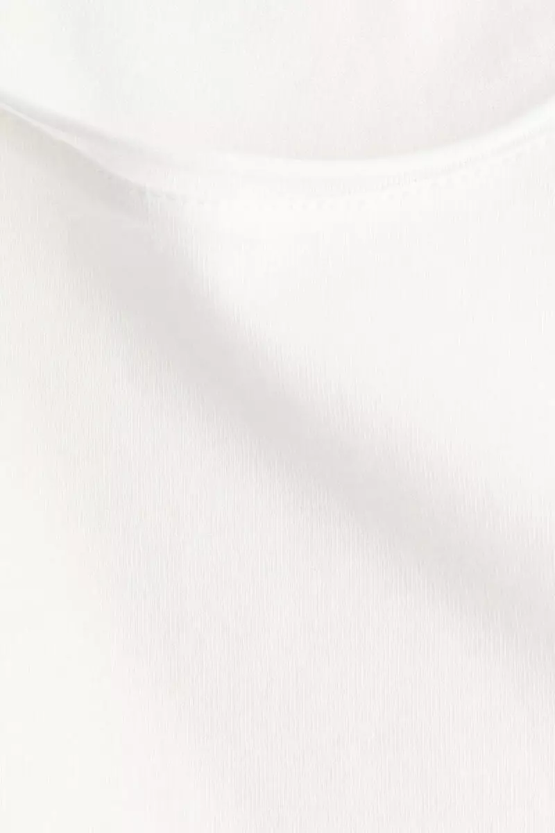 Roll-edge T-shirt