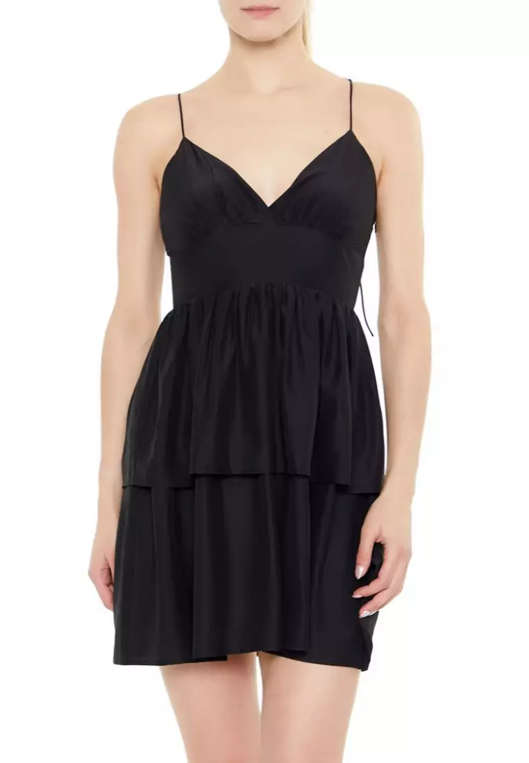 Flounce mini dress forever 21 top
