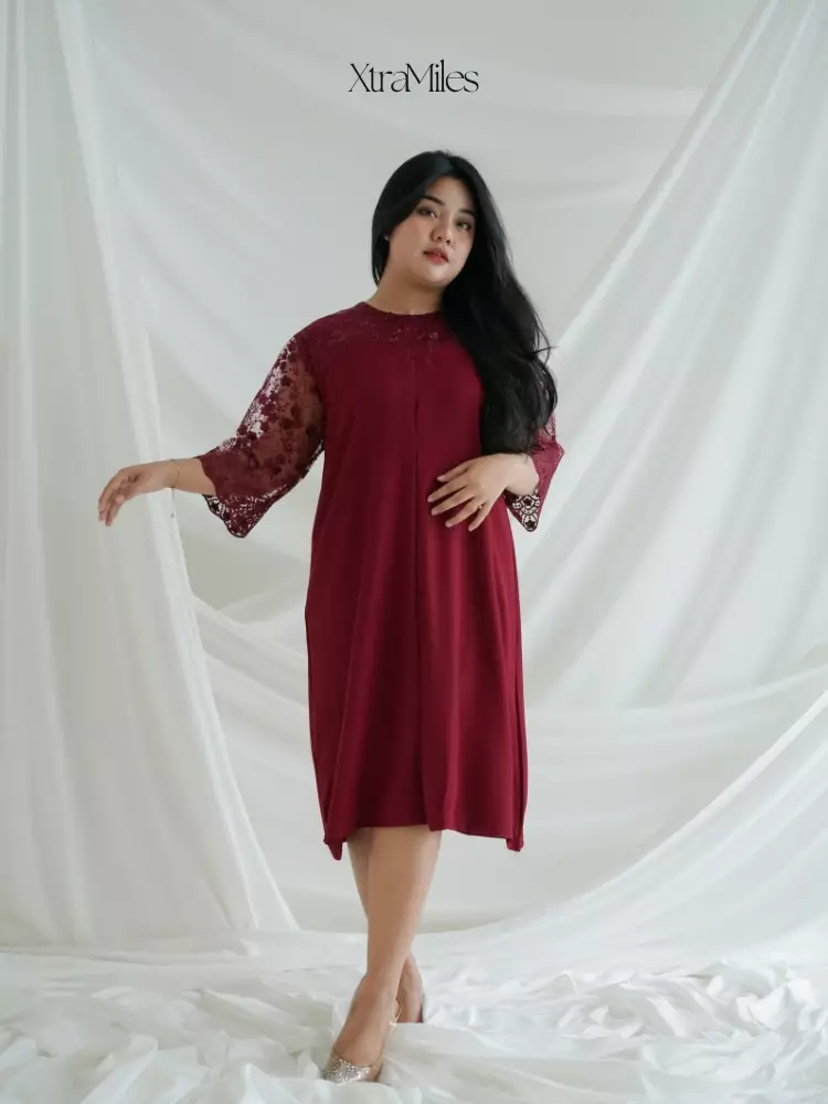 xtramiles Ladies dress revelline dress maroon