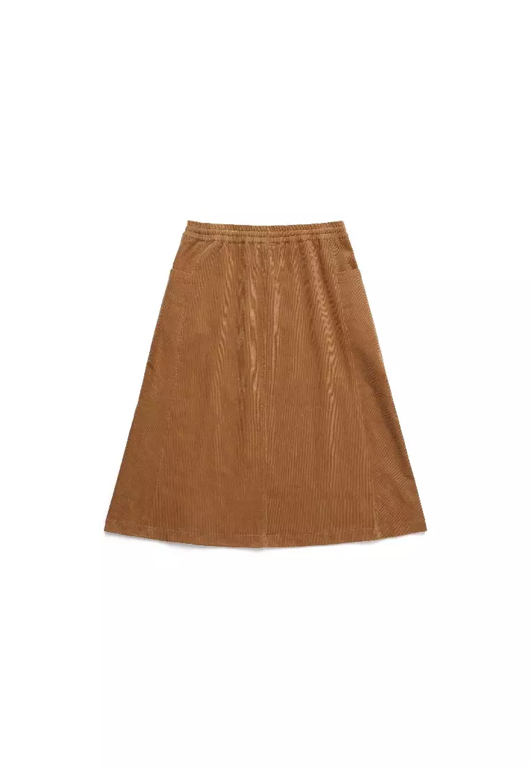 女裝燈芯絨半截裙