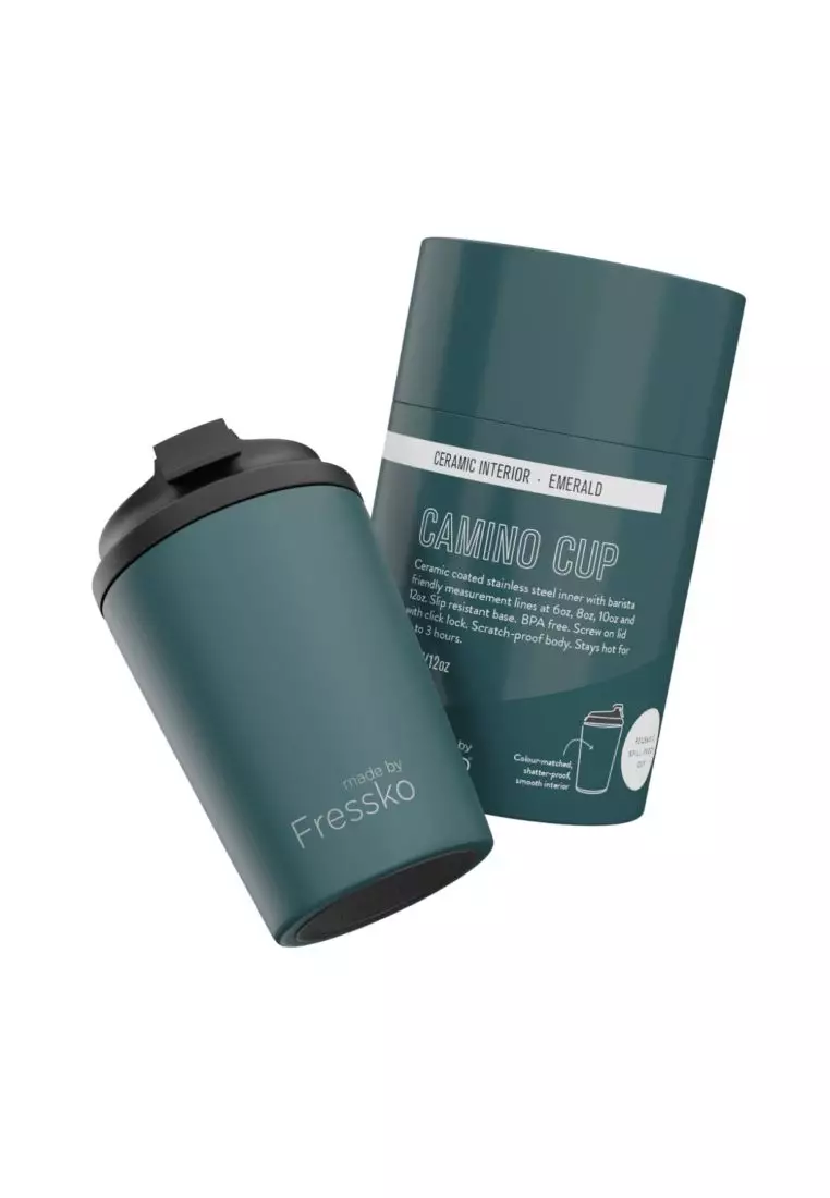 Buy Fressko Made By Fressko Camino 12oz Insulated Ceramic Cup Emerald