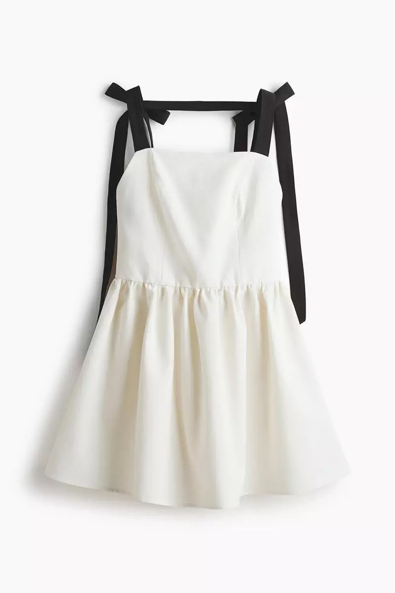 Bow-detail dress