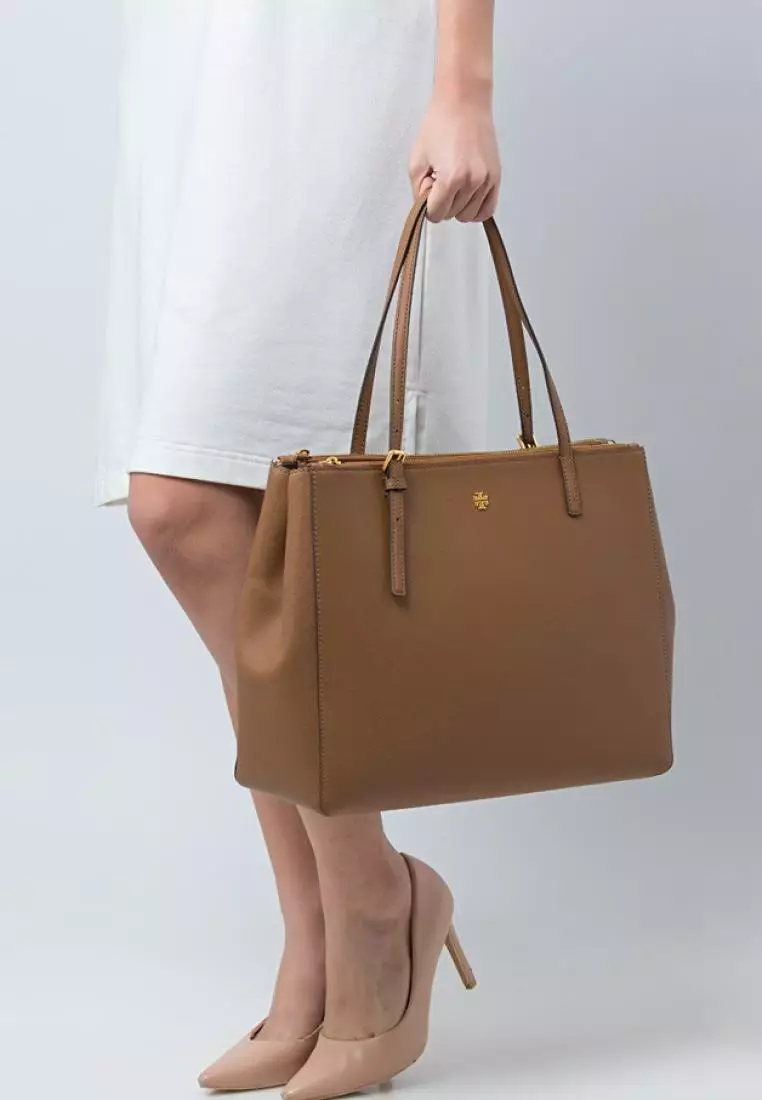 Tory burch sale double zip tote