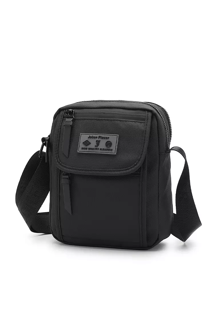 Men's Sling Bag / Crossbody Bag (Tas Selempang Pria) - Hitam