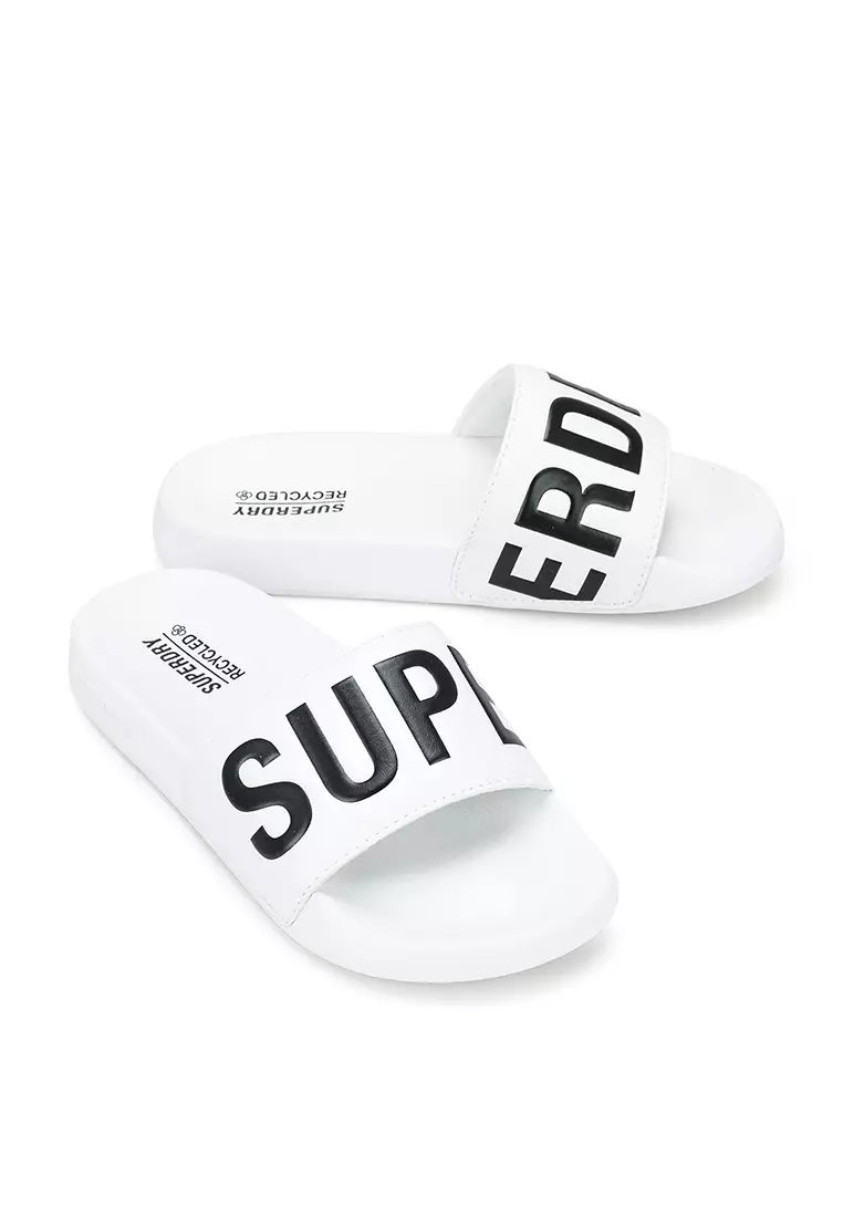 Superdry glitter pool sliders deals