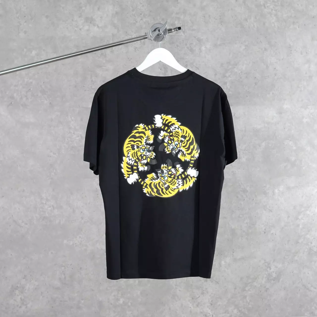 Jual Kenzo Kaos KENZO PARIS VERDY PRINTED MULTI TIGER BACK BLACK