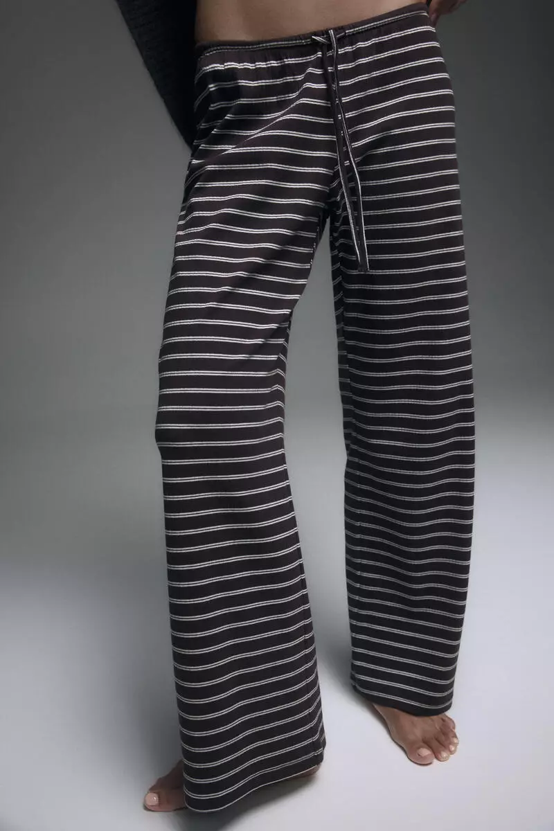 Cotton-blend trousers