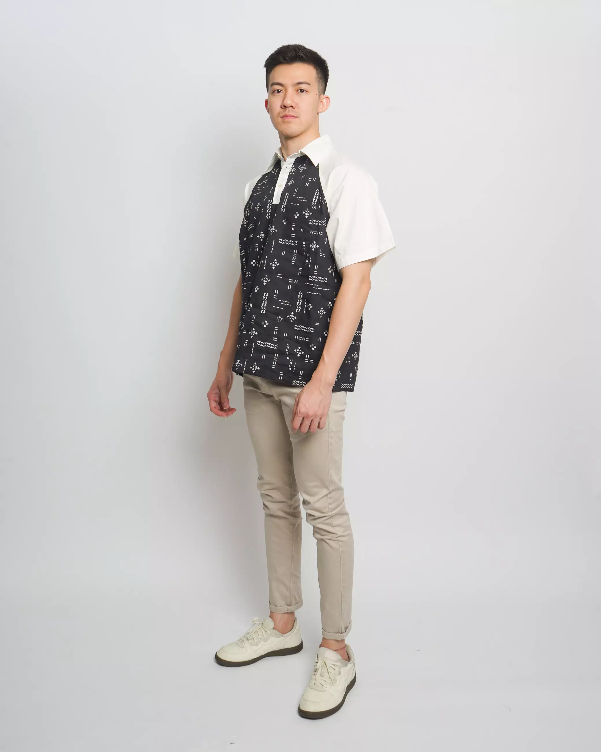 POLO SHIRT BATIK ISEN BLACK