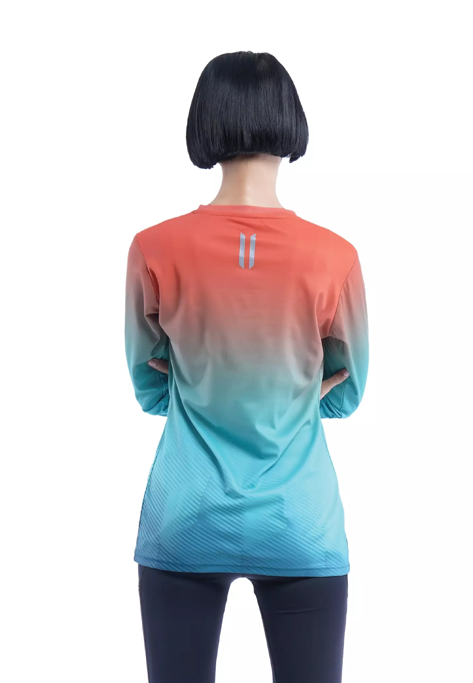 Tiento Jersey Running Anti UV Kaos Olahraga Lari Wanita Lengan Panjang Baju Dryfit Long Sleeve Women Xceleration