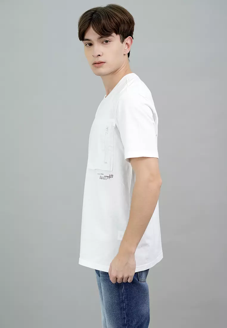 LGS Street - Kaos - Streetwear - Putih - Unisex - ST.36.H096.001.C