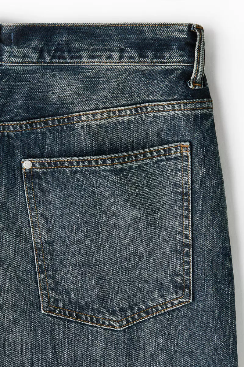 Baggy denim shorts