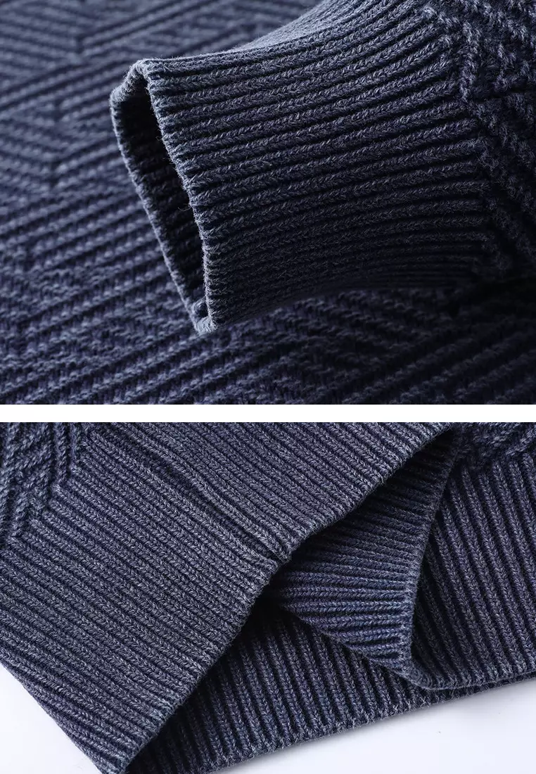Jacquard Knitted Sweater BD-HPN3301