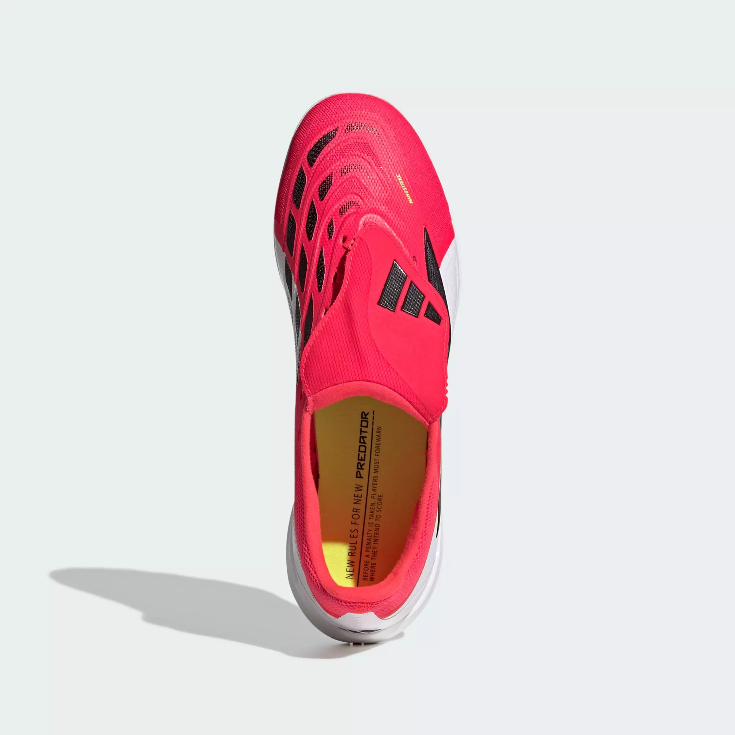 Football PREDATOR LEAGUE Fold-Over Tongue Turf Football Shoes Unisex Red JR7873