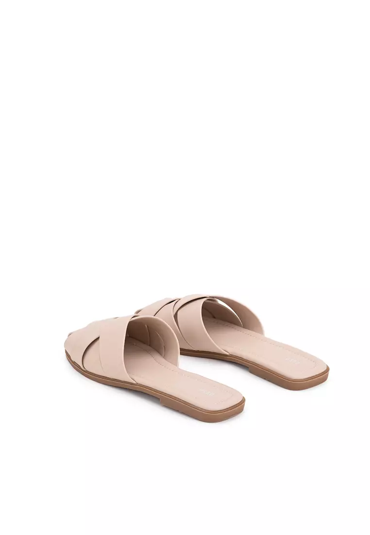 WEAVE FLAT MULE 編織平底穆勒鞋