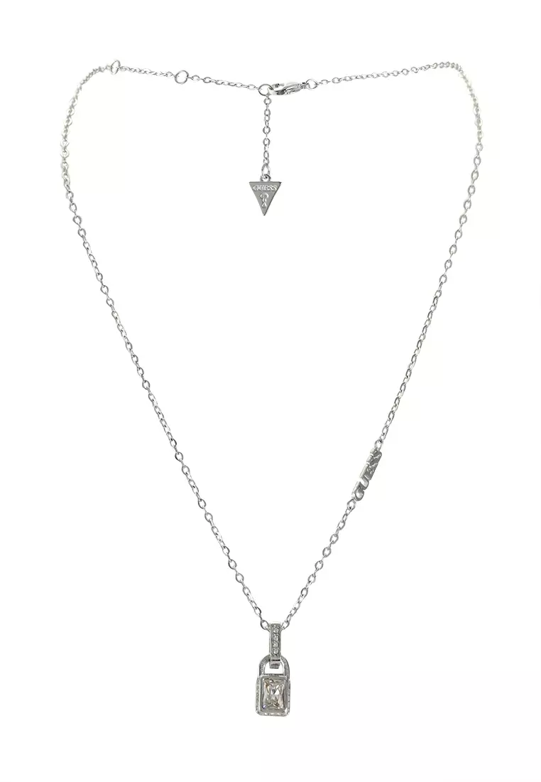 Guess Padlock Necklace 2023 ZALORA