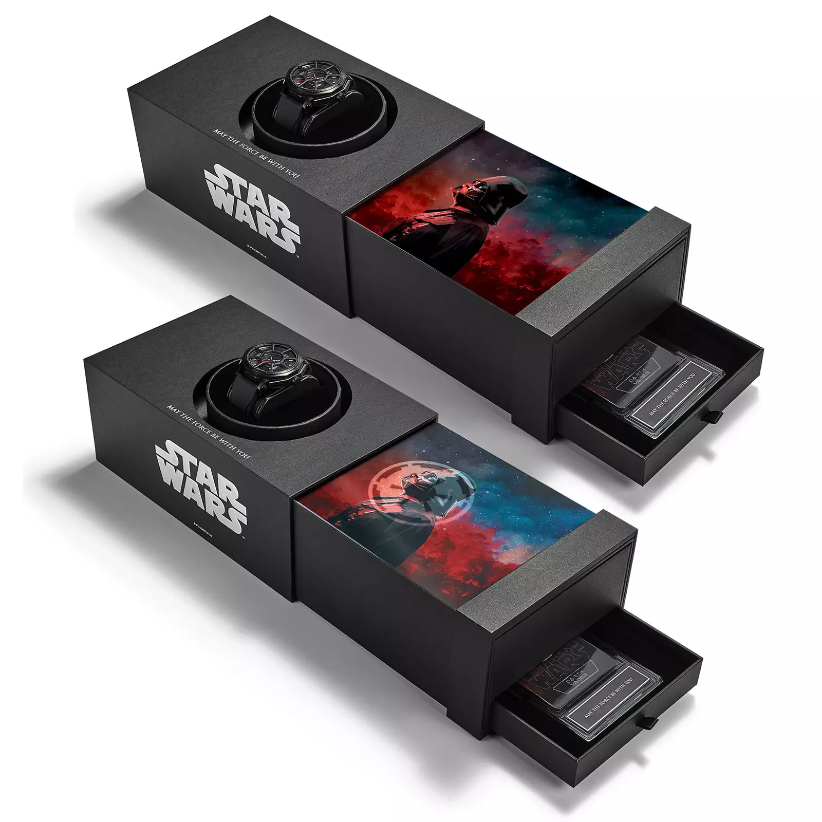 Jam Tangan Pria Alexandre Christie X Star Wars AC 9205 Bundling Darth Vader And Darth Star Edition Limited Edition