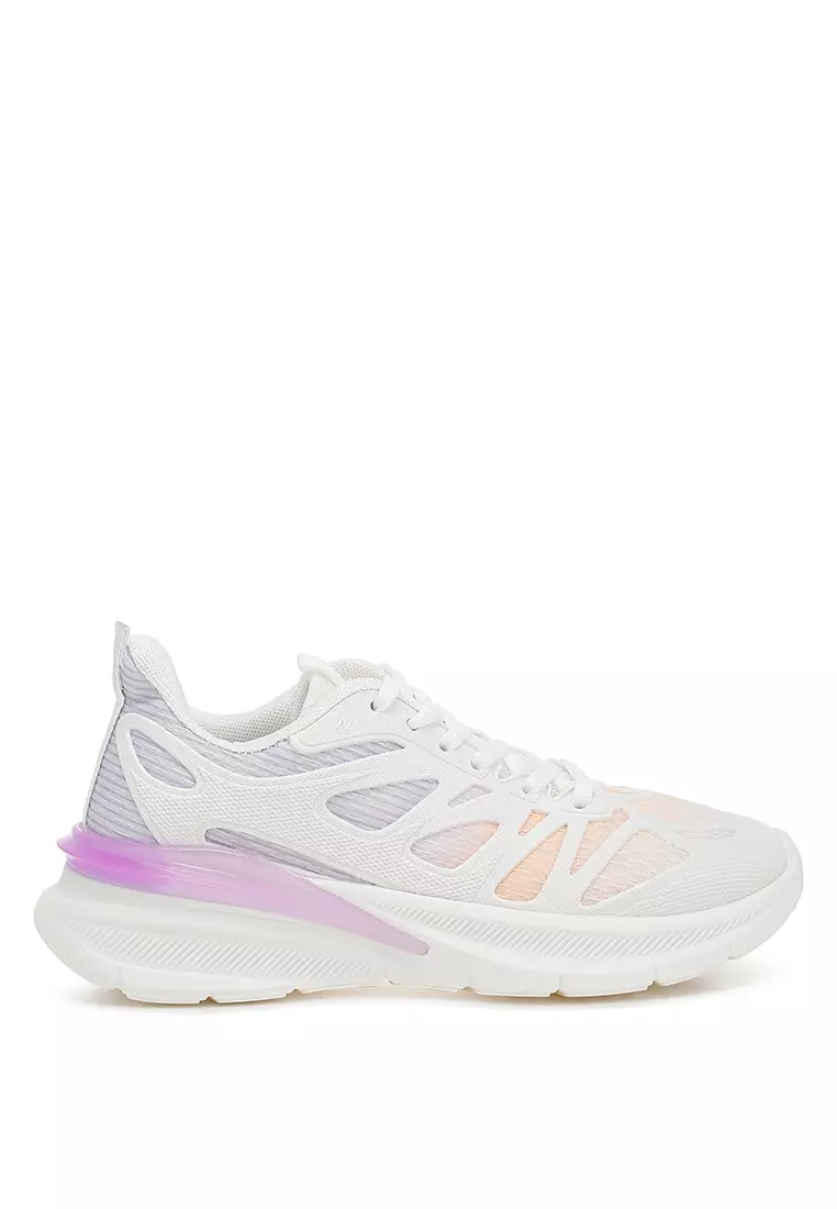 Discount on London Rag  shoes - SKU: Flyknit Chunky Sneakers in Purple