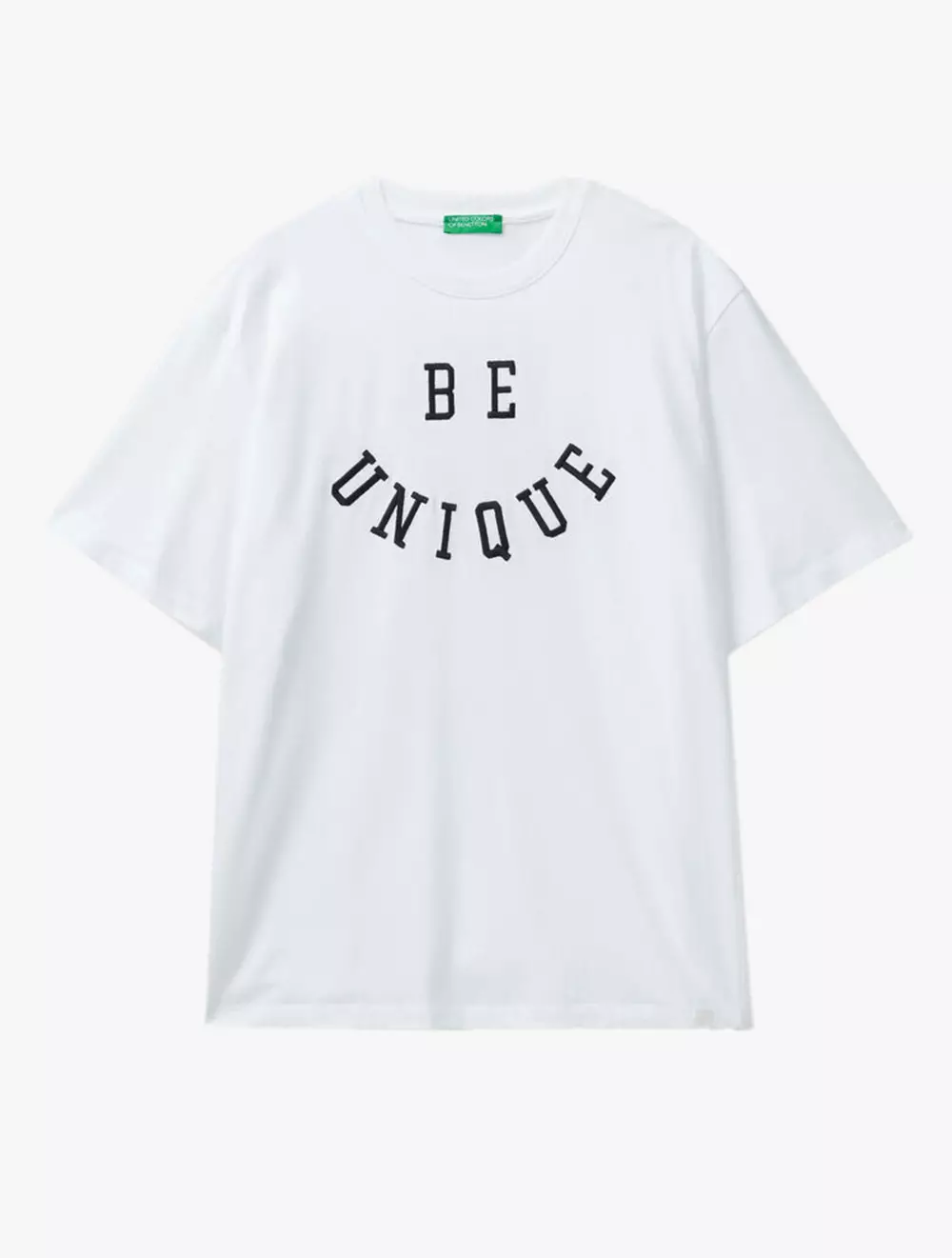 Jual United Colors of Benetton BENETTON - T-SHIRT WITH SLOGAN PRINT ...