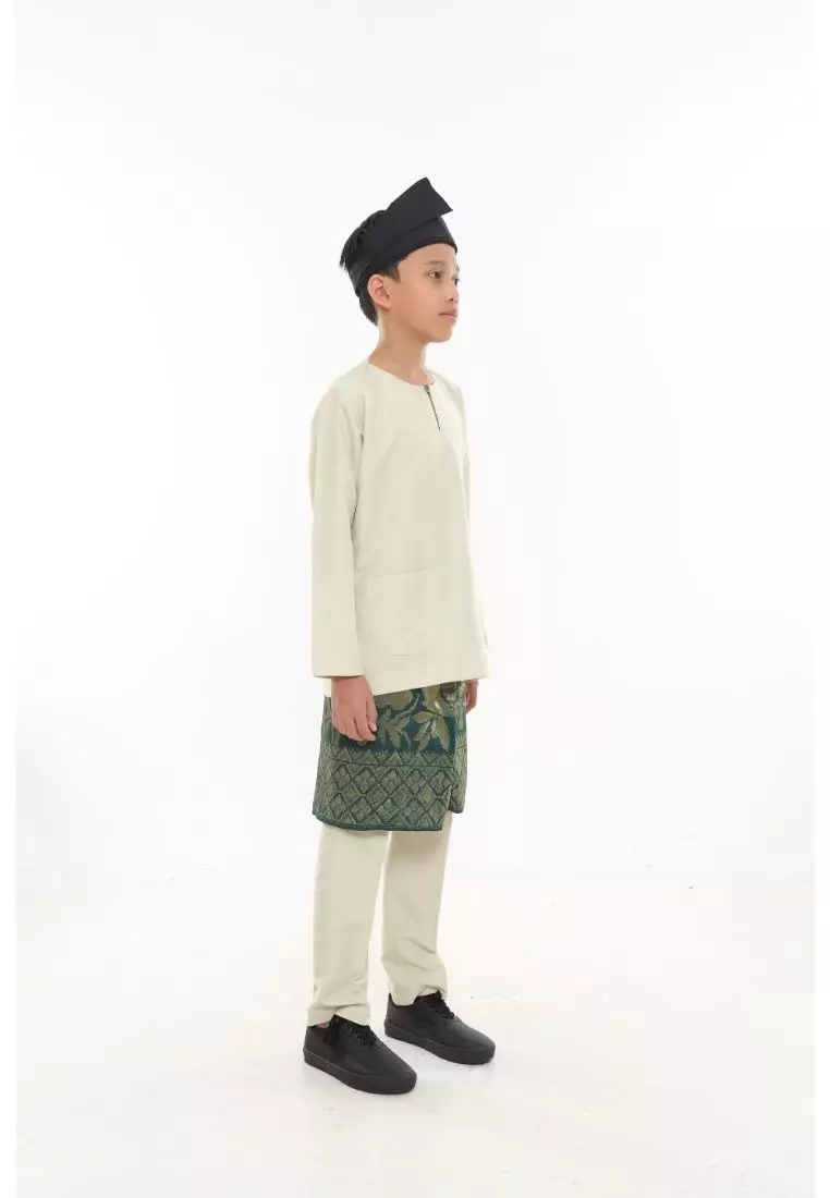 Baju Melayu Moden Teluk Belanga For Kids