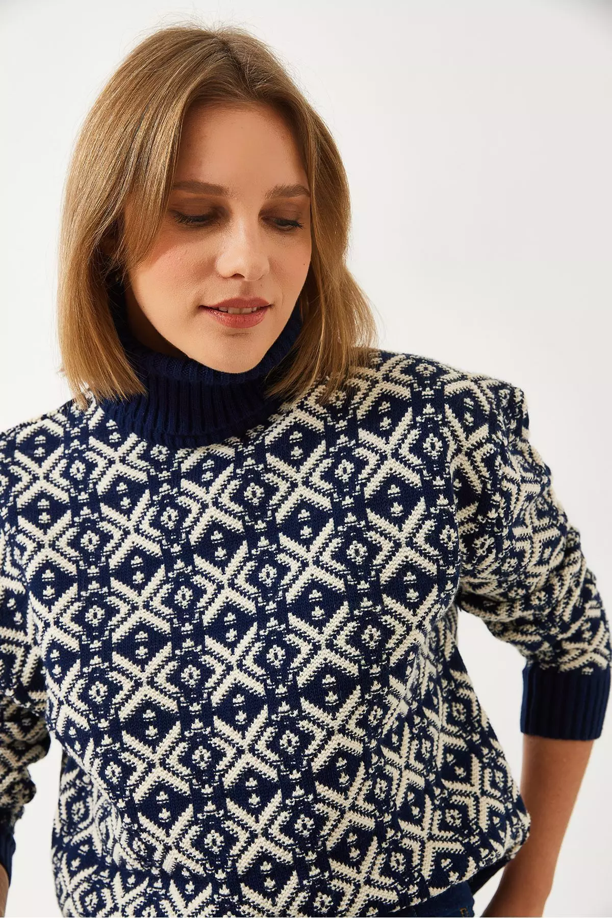 Women's Turtleneck Sweater 20246326