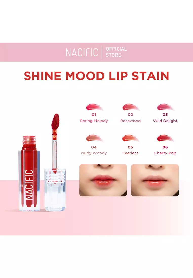 NACIFIC Shine Mood Lip Stain 05. Fearless