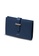 Crudo Leather Craft blue Dolce Vita Medium Strap Leather Wallet - Navy Blue E3865AC75AD80EGS_2
