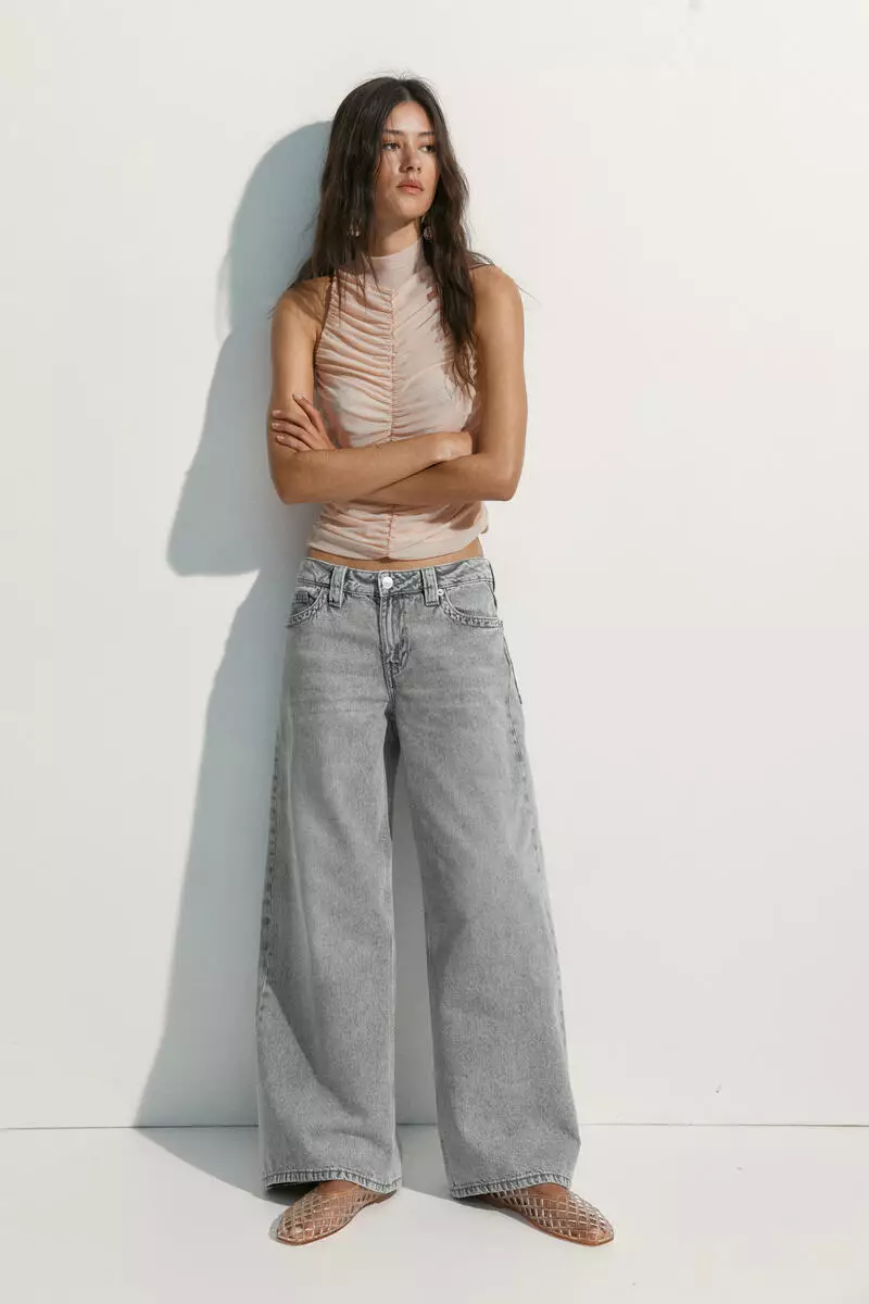Baggy Wide Low Waist Jeans