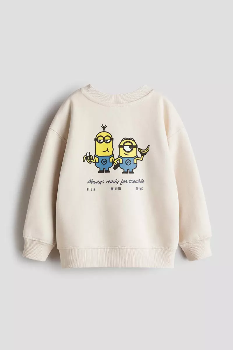 2-piece printed sweatshirt set