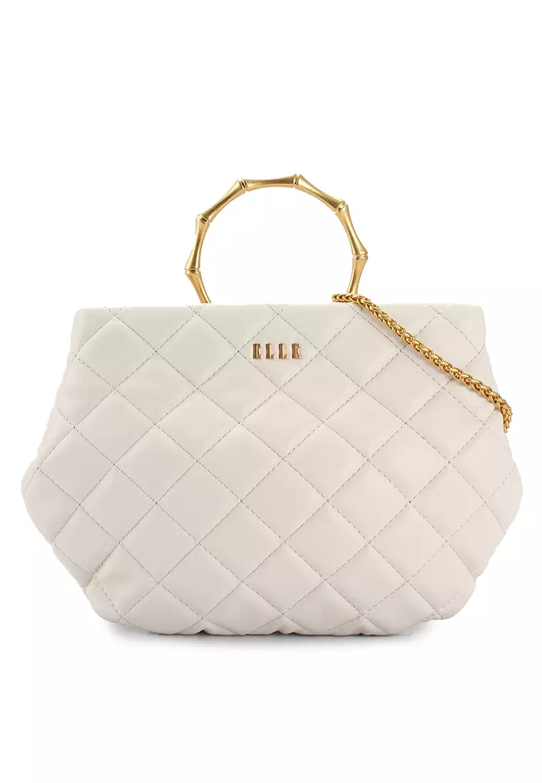 Buy ELLE Elodie Quilted Hand Bag Online | ZALORA Malaysia