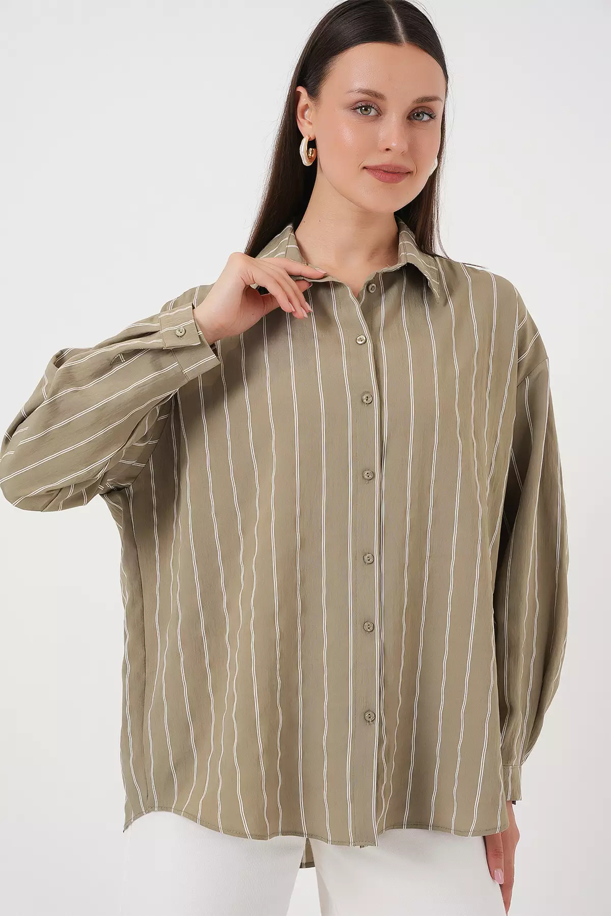 Oversized Long Sleeves Shirt