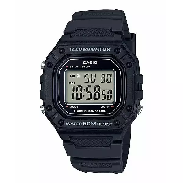 Casio Jam Tangan Pria W-218H-1AVDF Digital Sport