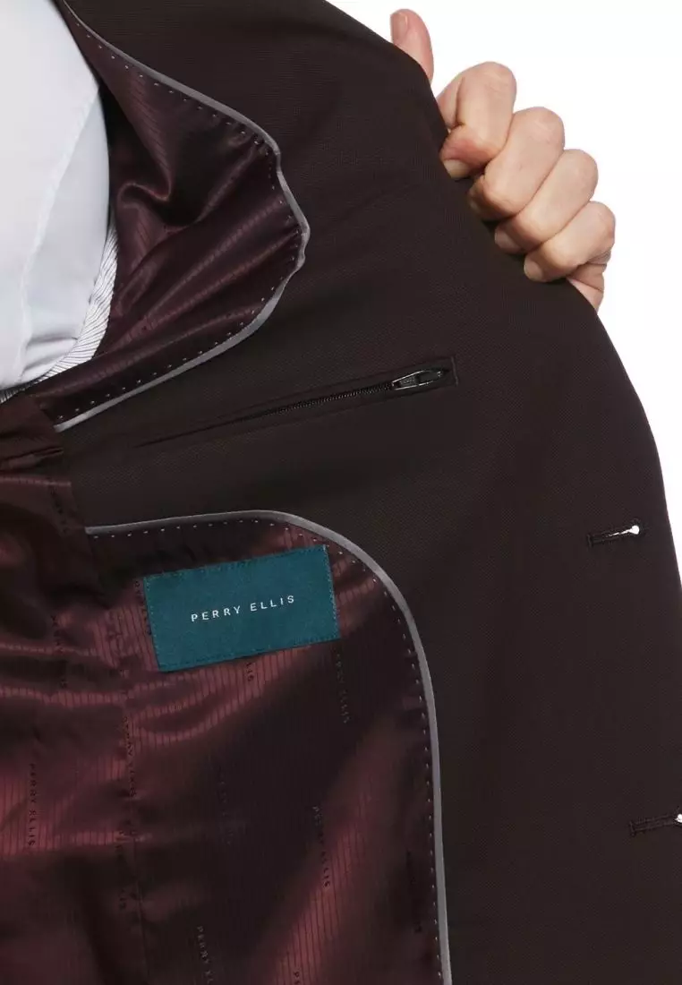 Dobby Louis Slim Fit Suit Jacket