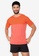 ZALORA ACTIVE orange Dual Tone Raglan Sleeve T-Shirt 24E85AABFFA228GS_1