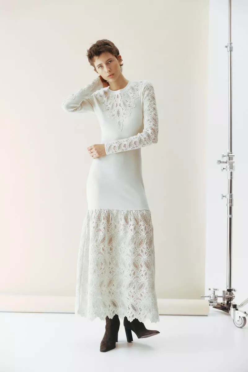 pink lace top prom dress Two Pieces High Slit Pink Long Prom Dresses with White Lace Top, 2 Pie –  Eip Collection