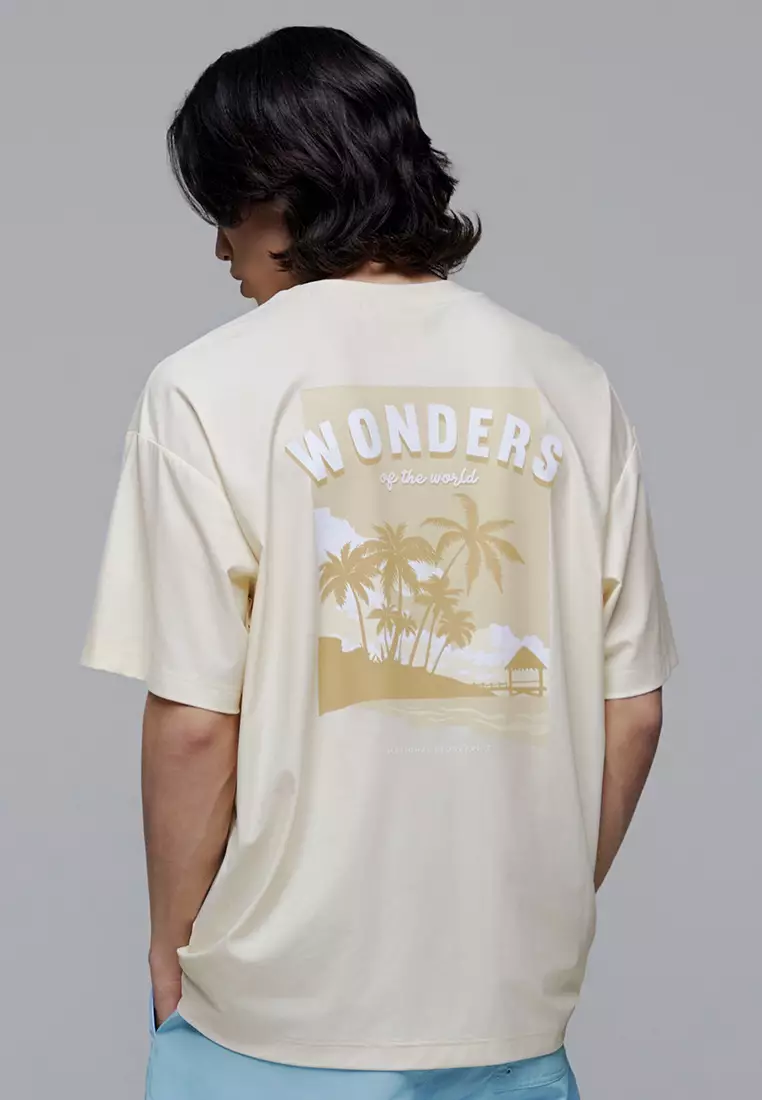 男女同款圖案短袖防曬衣