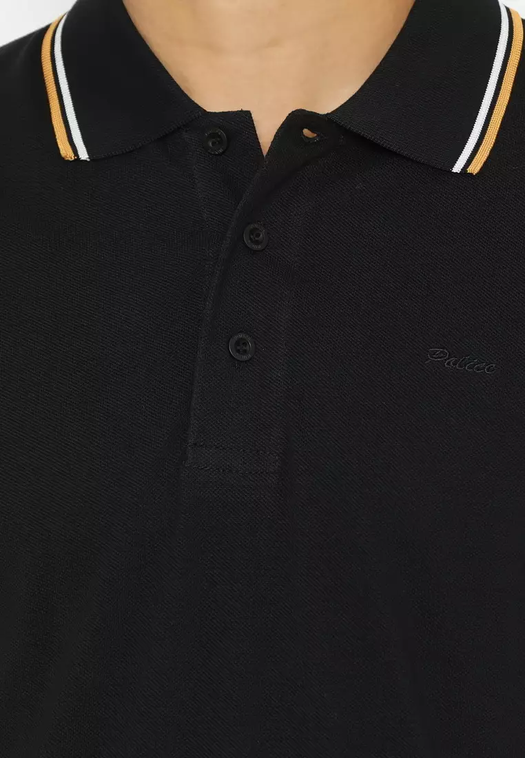 POLICE Polo Shirt Krah Stripes Pria 207200161