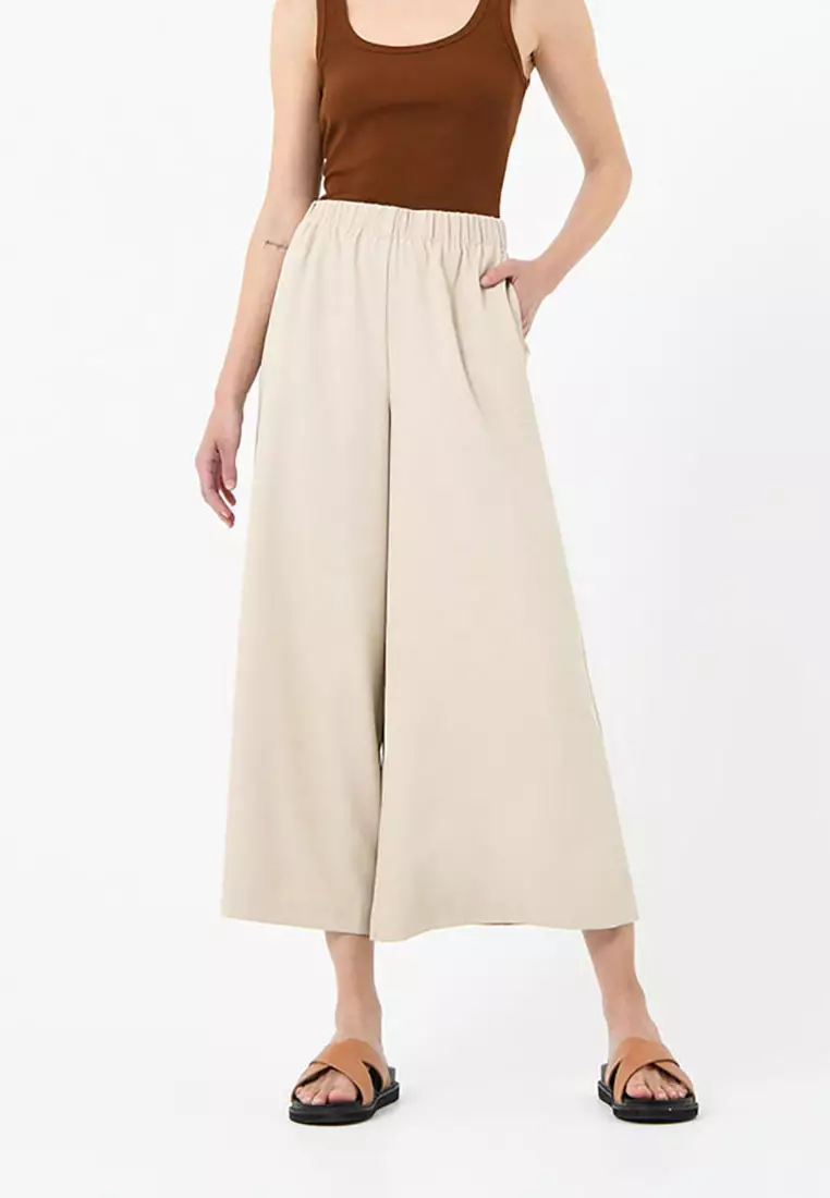 Dixie Cropped Palazzo Pants