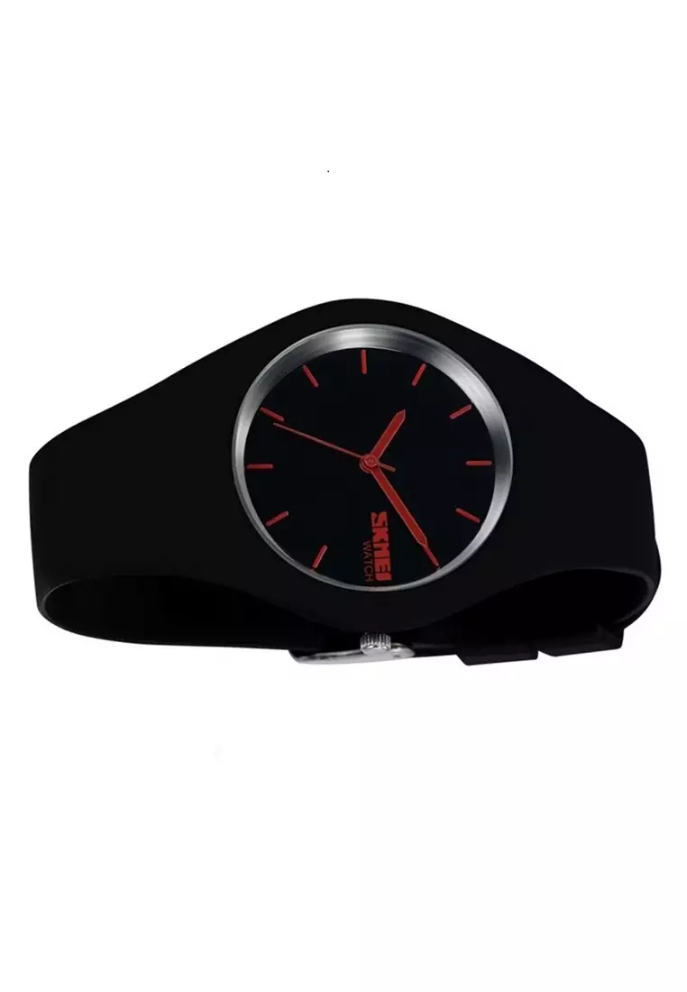 Jam Tangan Kasual Analog Wanita Waterproof Strap Tali Material Silicone SS11 ORIGINAL