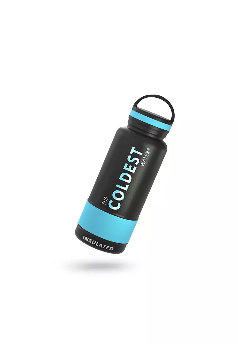 Buy The Coldest Water 32oz (1 liter) Water Bottle with Loop Lid, Wide