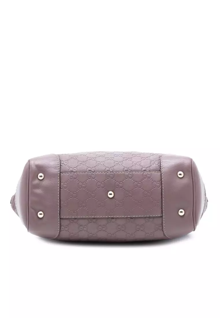 Pre-Loved Gucci Guccissima Mayfair Tote