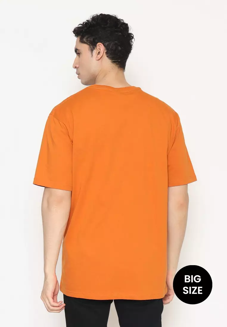 POLICE T-Shirt Cotton Combed Big Size Pria 2078280141